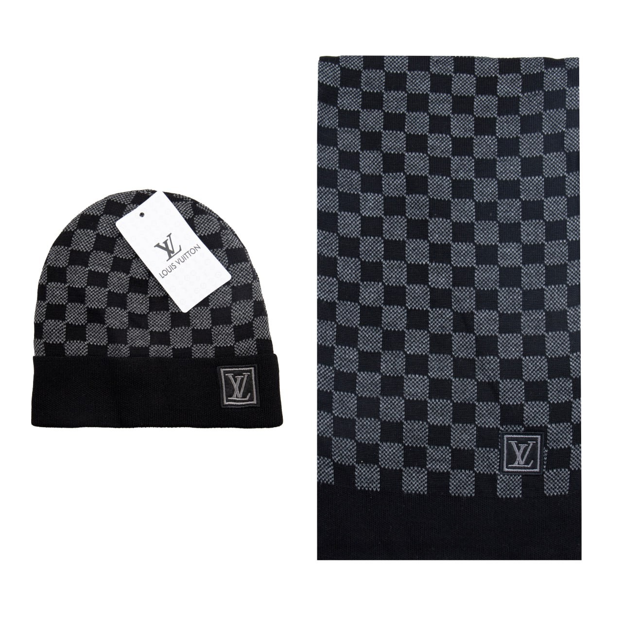 Luxury Winter Hat Scarf Set, Unisex Hat&Scarf Sets