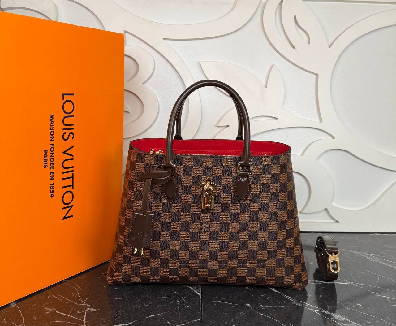 Damier Brown
