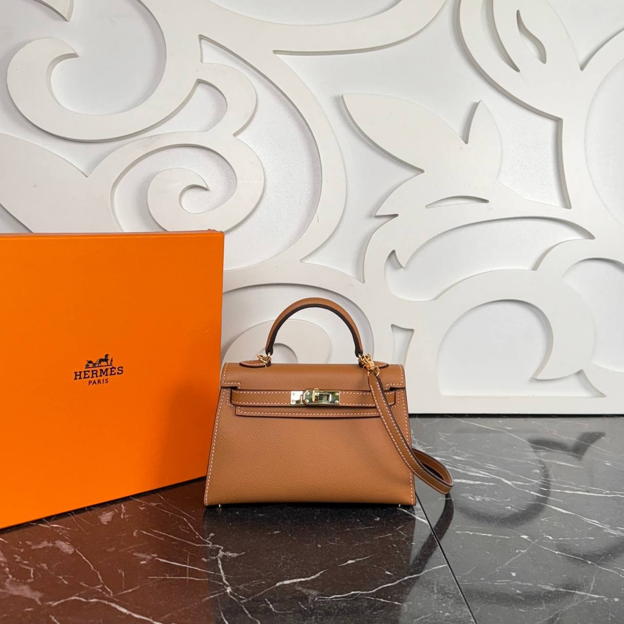 Highest Quality Kelly Bag 19 cm Leather Luxury Bags