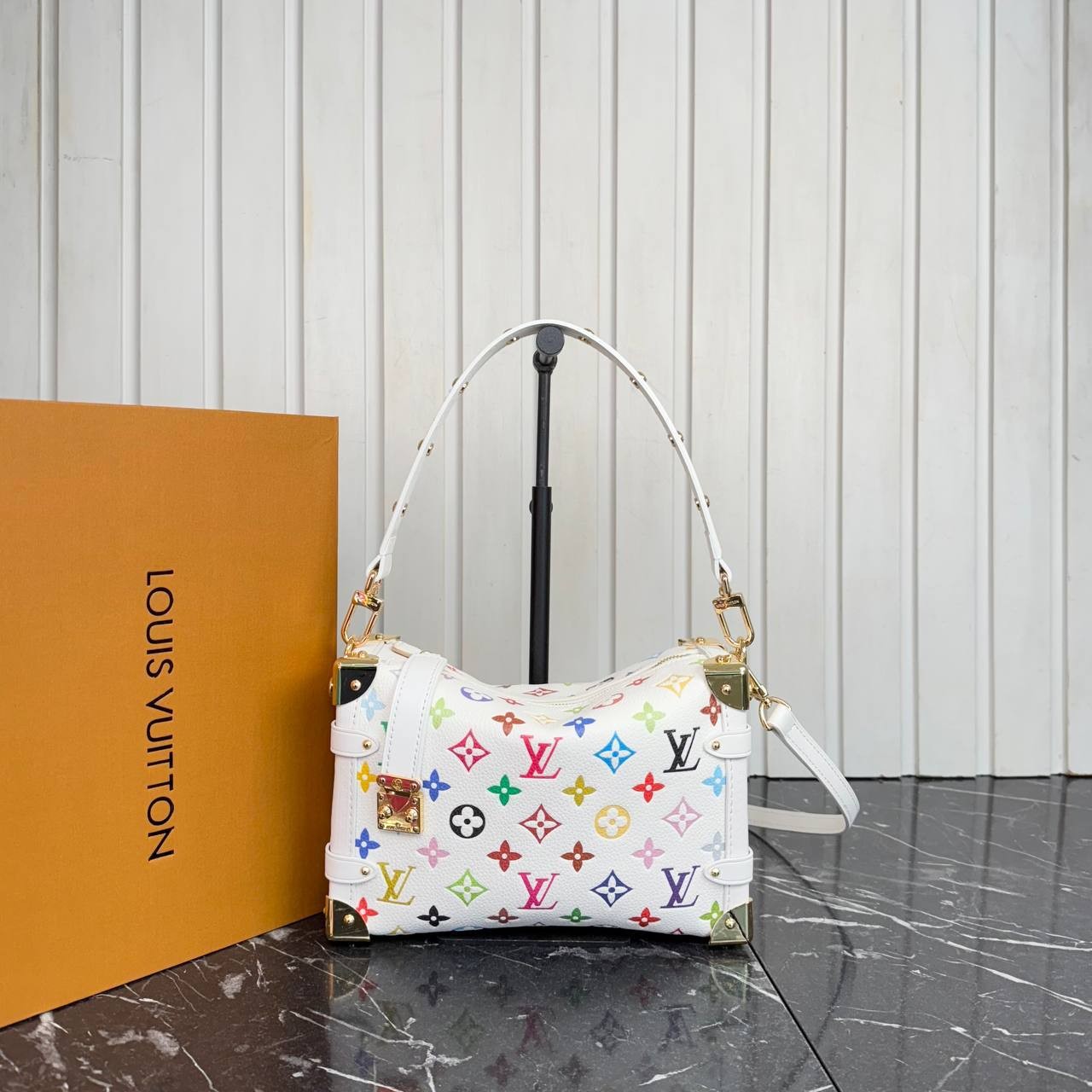 Highest Quality LV x TM Side Trunk MM Luxury Designer Bags