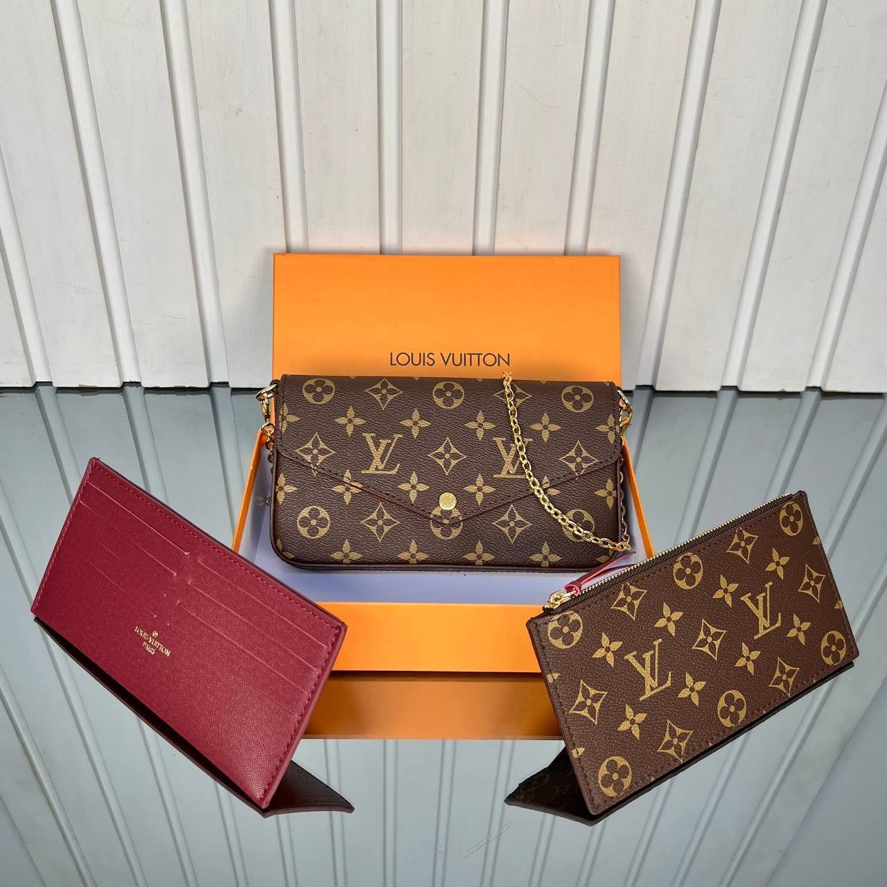 Felicie  Pochette Monogram , A++ Quality Bag Wallets, Luxury Bag, Fashion Wallets