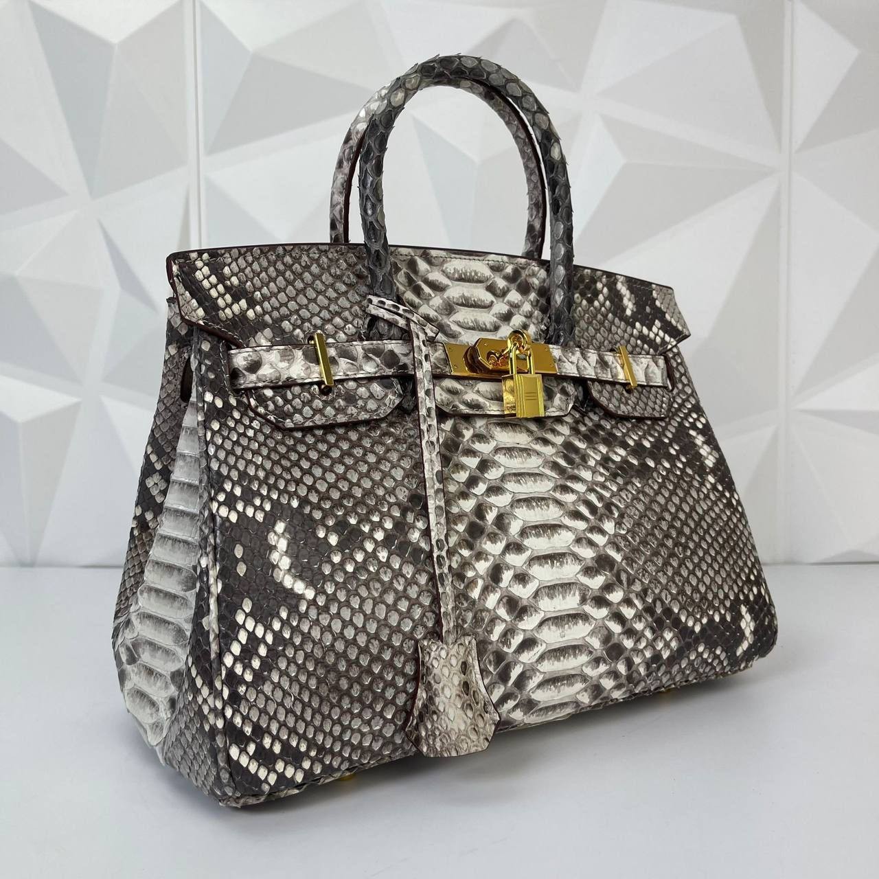 Highest Quality Birkin Python 30, Pyhton Leather Luxury Bags, Fashion Bags