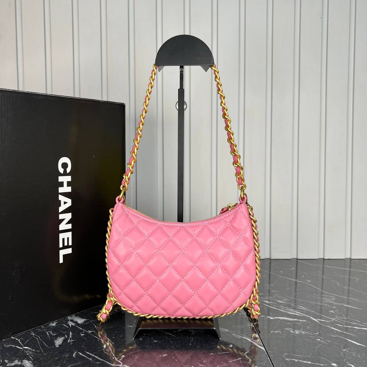 Small Hobo Bag Leather Luxury Bag , Fashion Bags , Leather Bags