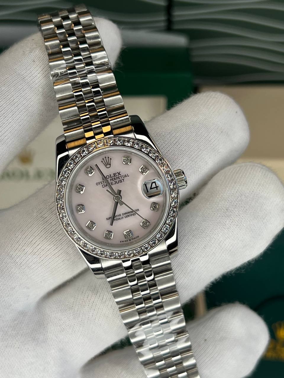 A+++ Quality Sapphire Glass AUTOMATIC 31MM Women Luxury Watches - Model 6