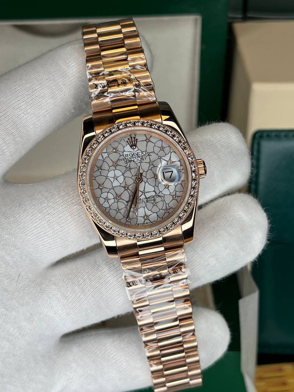 A+++ Quality Sapphire Glass AUTOMATIC 31MM Women Luxury Watches - Model 13