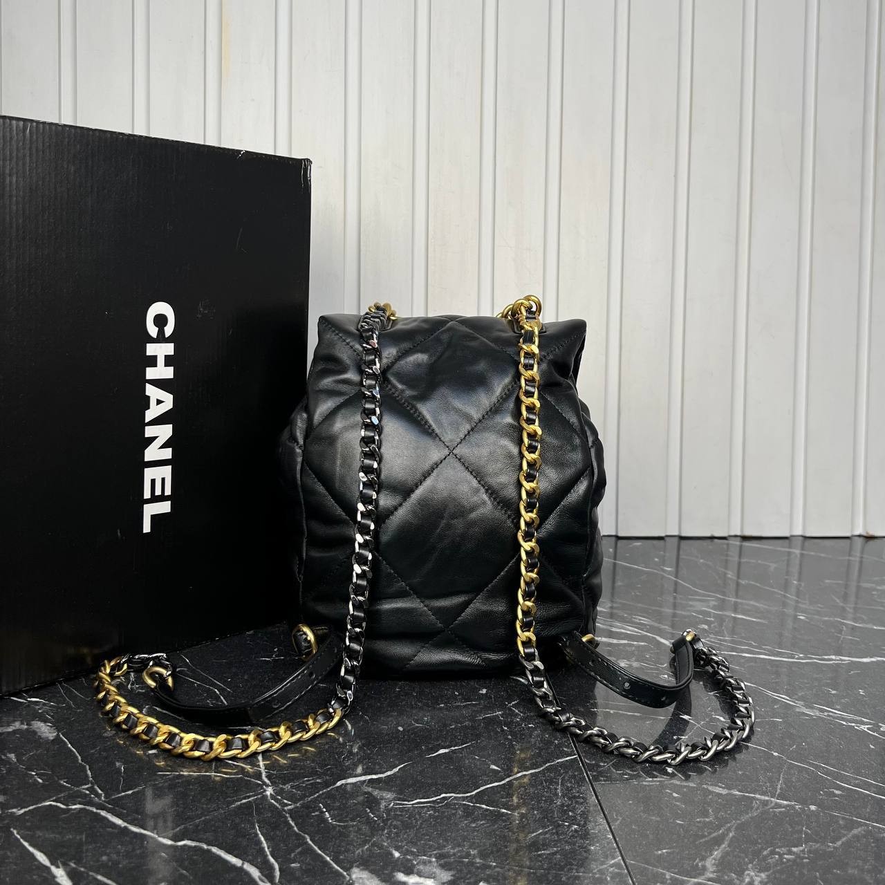 Highest Quality 19 Backpack in Calfskin , Luxury Backpack