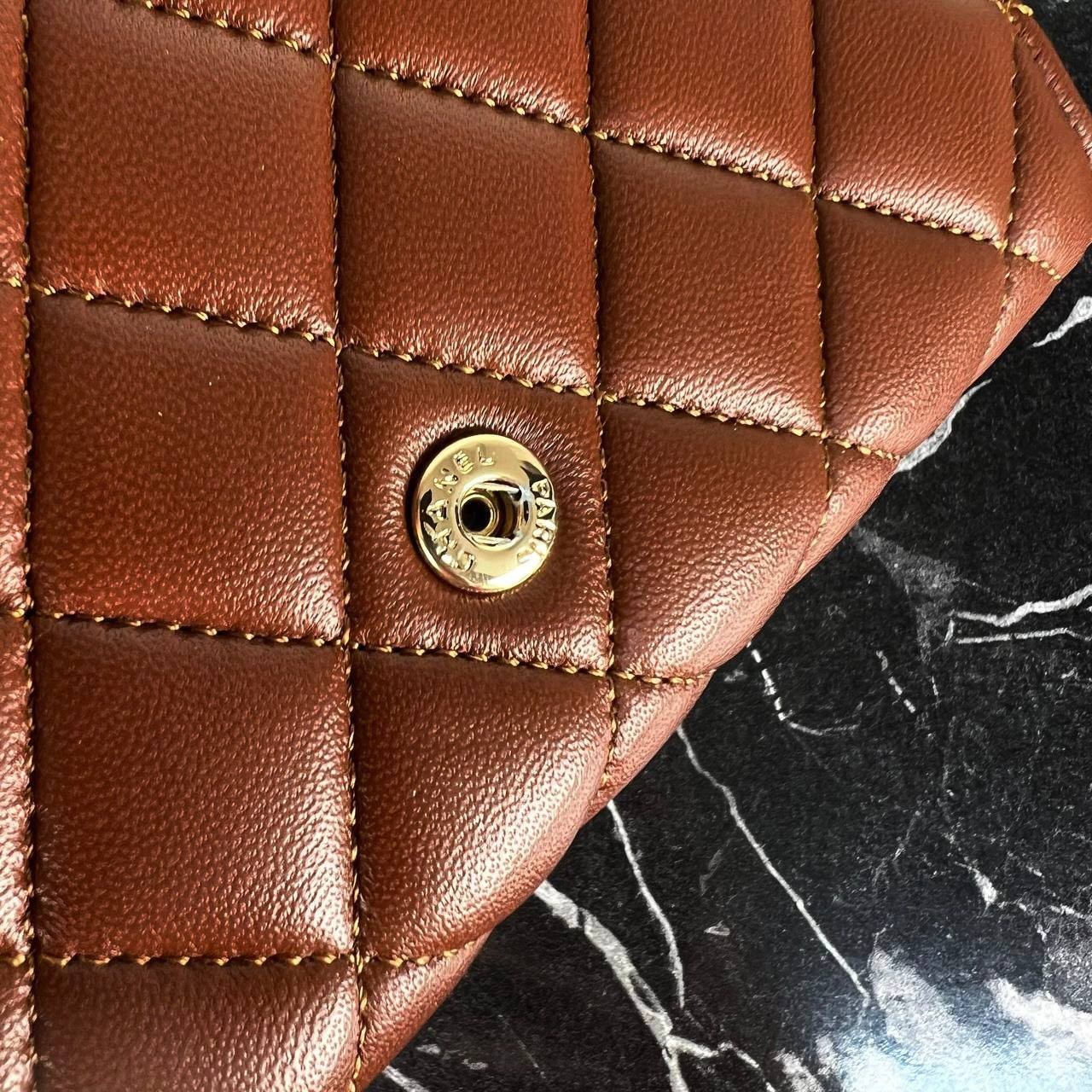 Highest Quality  Coco Woc Chain Clutch Small Genuine Leather Shoulder&Crossbody Bags