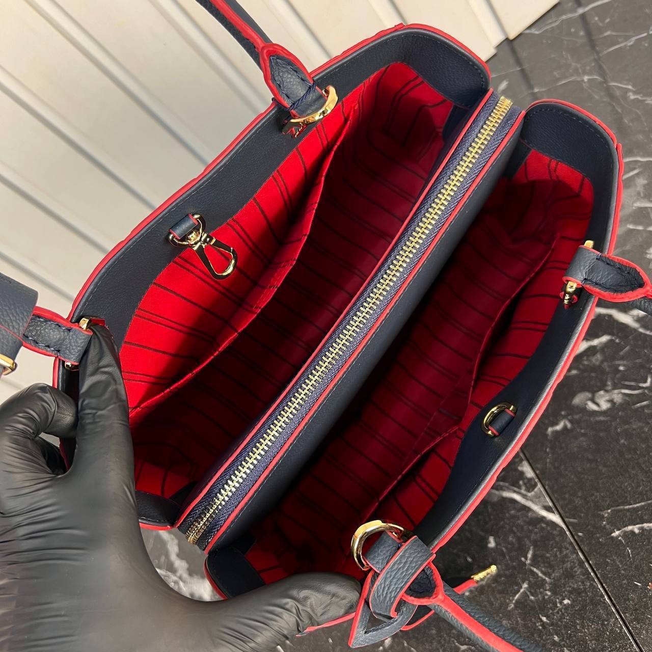 Louis Vuitton Montaigne Bag Medium Luxury Leather Bags