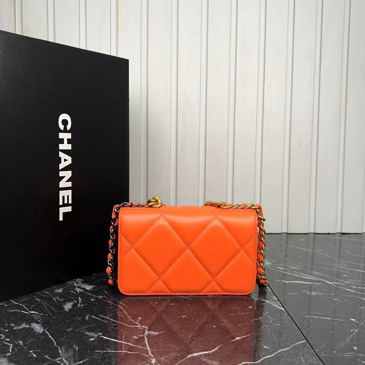 19 Flap Bag Mini Highest Quality Leather Bags