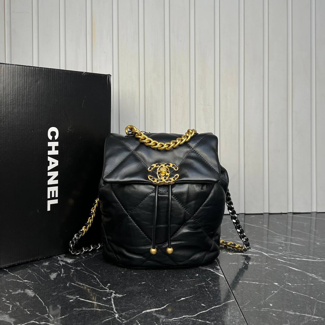 Highest Quality 19 Backpack in Calfskin , Luxury Backpack