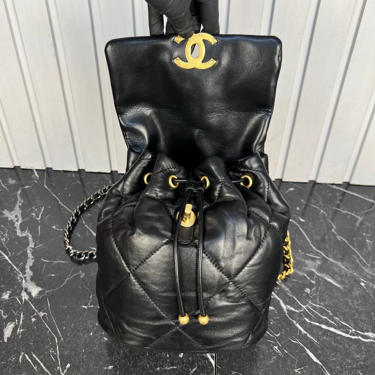 Highest Quality 19 Backpack in Calfskin , Luxury Backpack