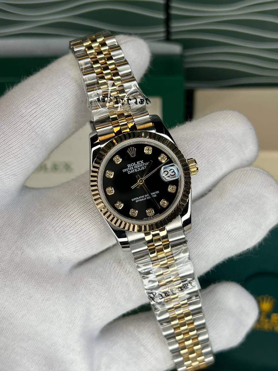 A+++ Quality Sapphire Glass AUTOMATIC 31MM Women Luxury Watches - Model 4
