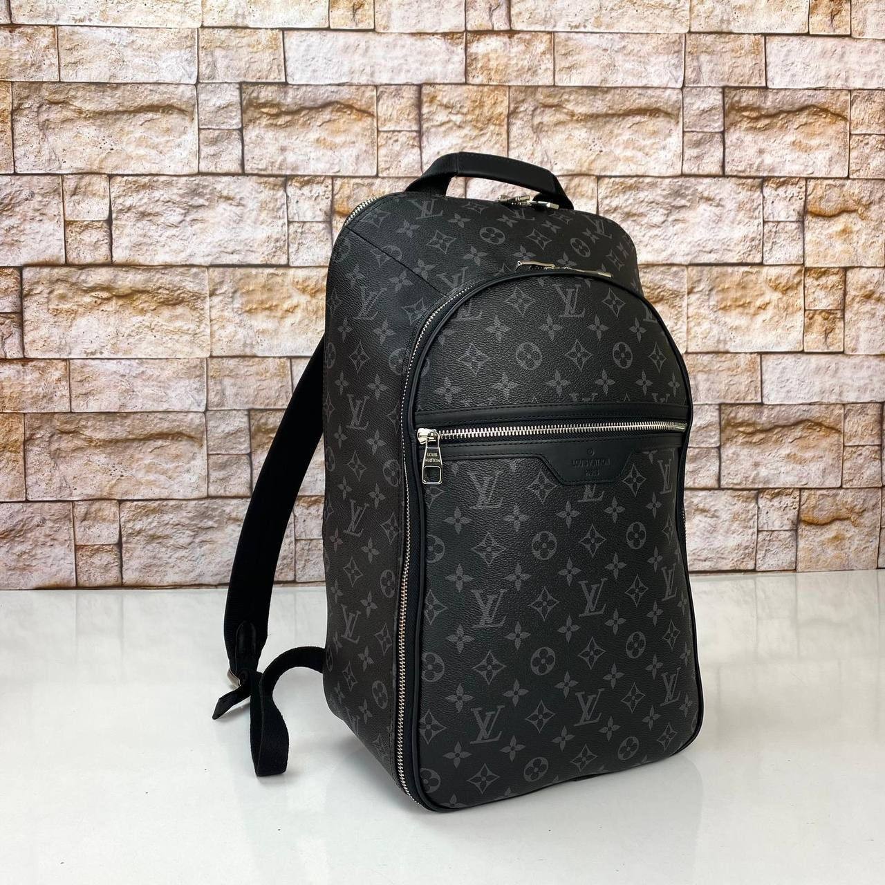 Highest Quality  Michael NV2 Backpack Damier Canvas Leather Backpack, Luxury Backpacks