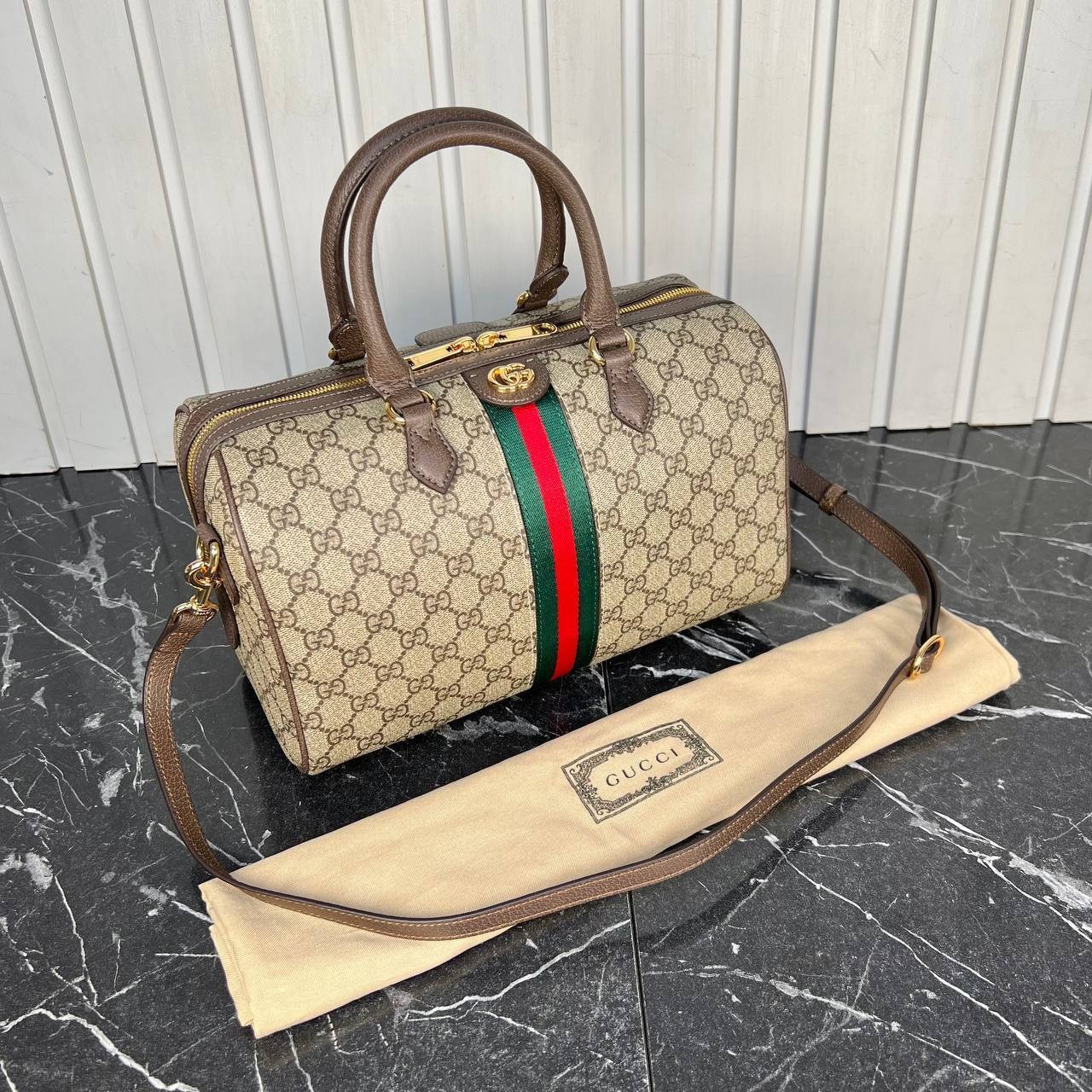 Highest Quality Ophidia Medium Top Handle Bag
