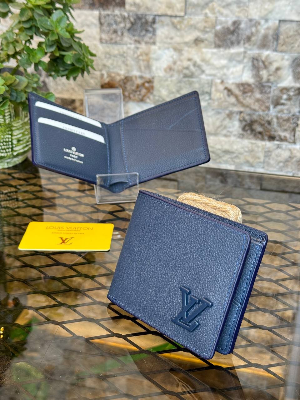 Highest Quality Luxury Wallets, Fashion Wallet, Men's Wallet - NavyBlue