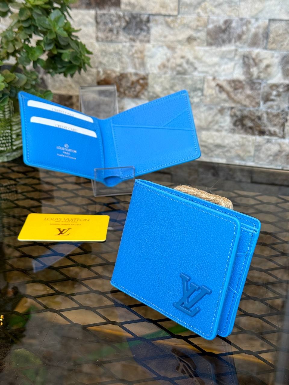 Highest Quality Luxury Wallets, Fashion Wallet, Men's Wallet - Blue