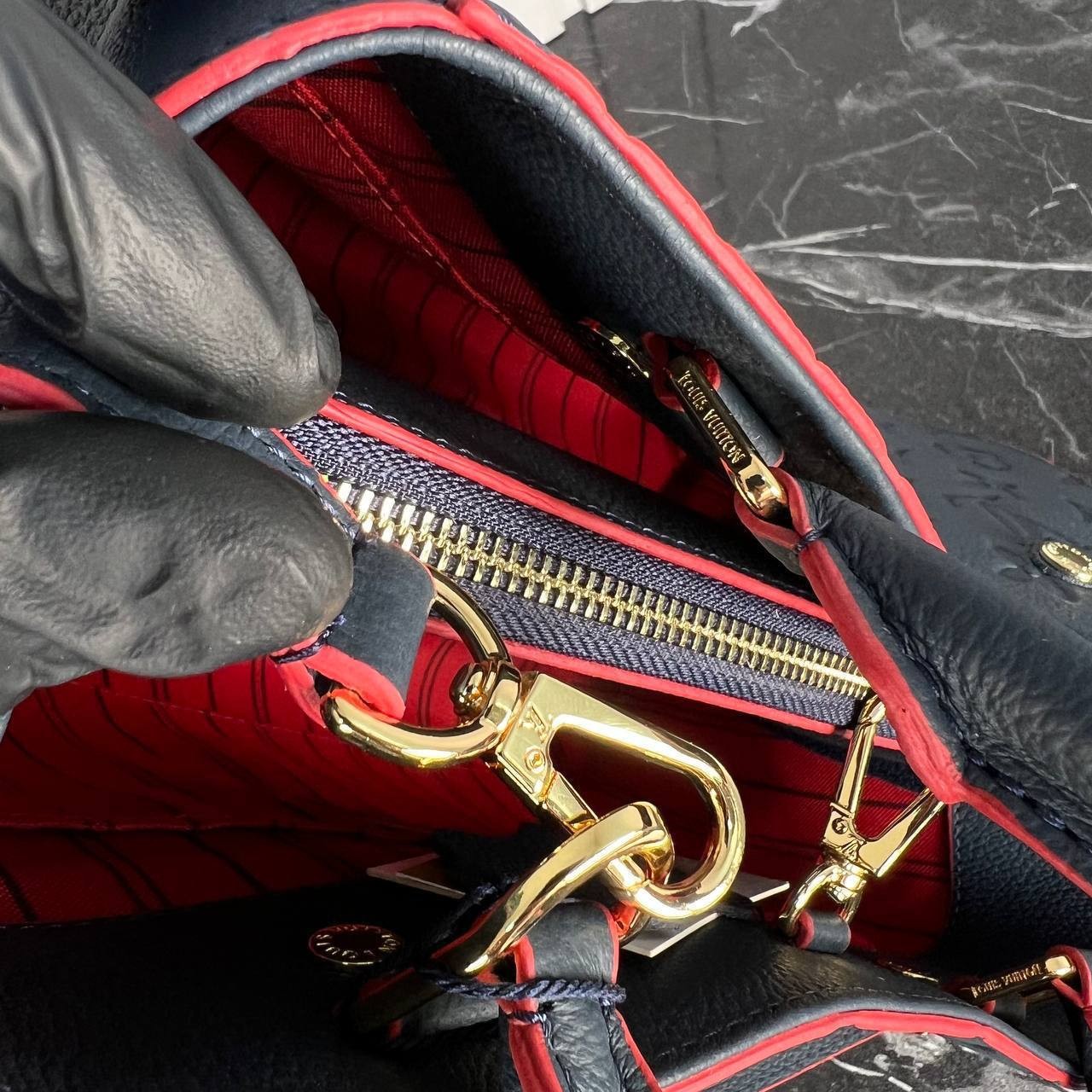 Louis Vuitton Montaigne Bag Medium Luxury Leather Bags