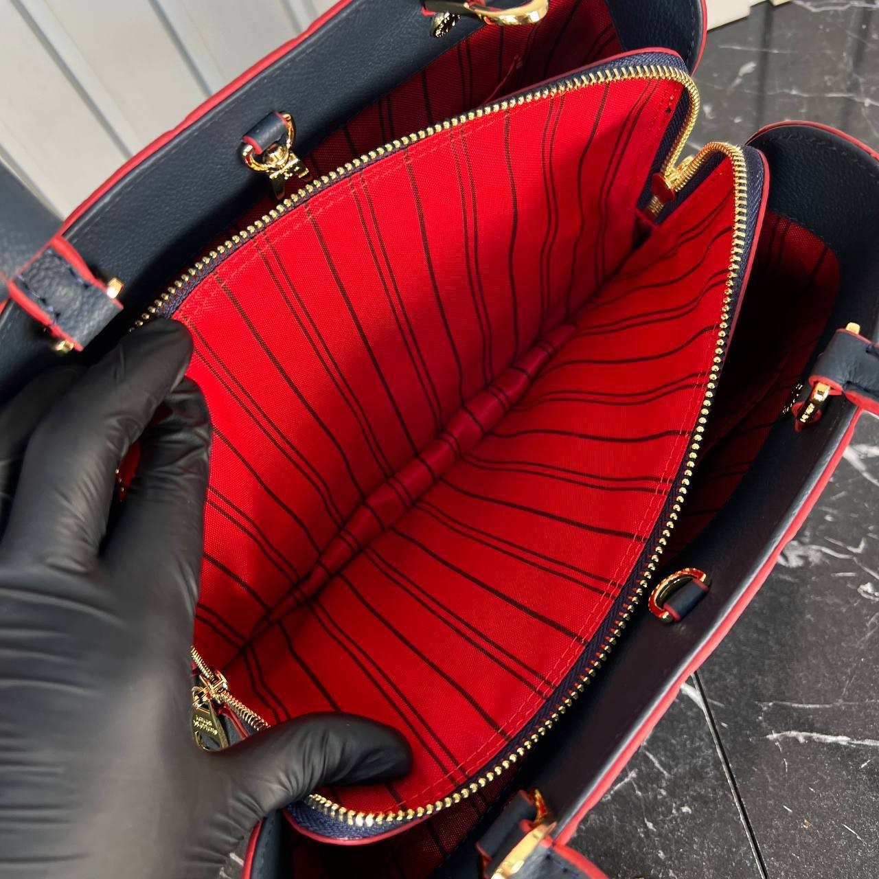 Louis Vuitton Montaigne Bag Medium Luxury Leather Bags