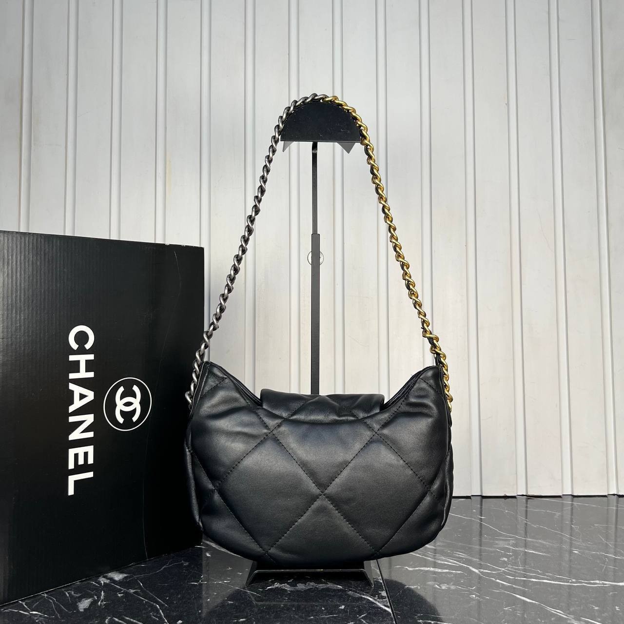 Puffer Hobo Bag Genuine Leather Highest Quality Shoulder Bag