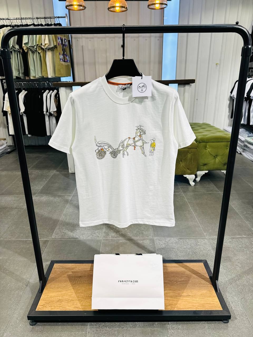 A+++ Quality %100 Cotton Designer Tshirts - White