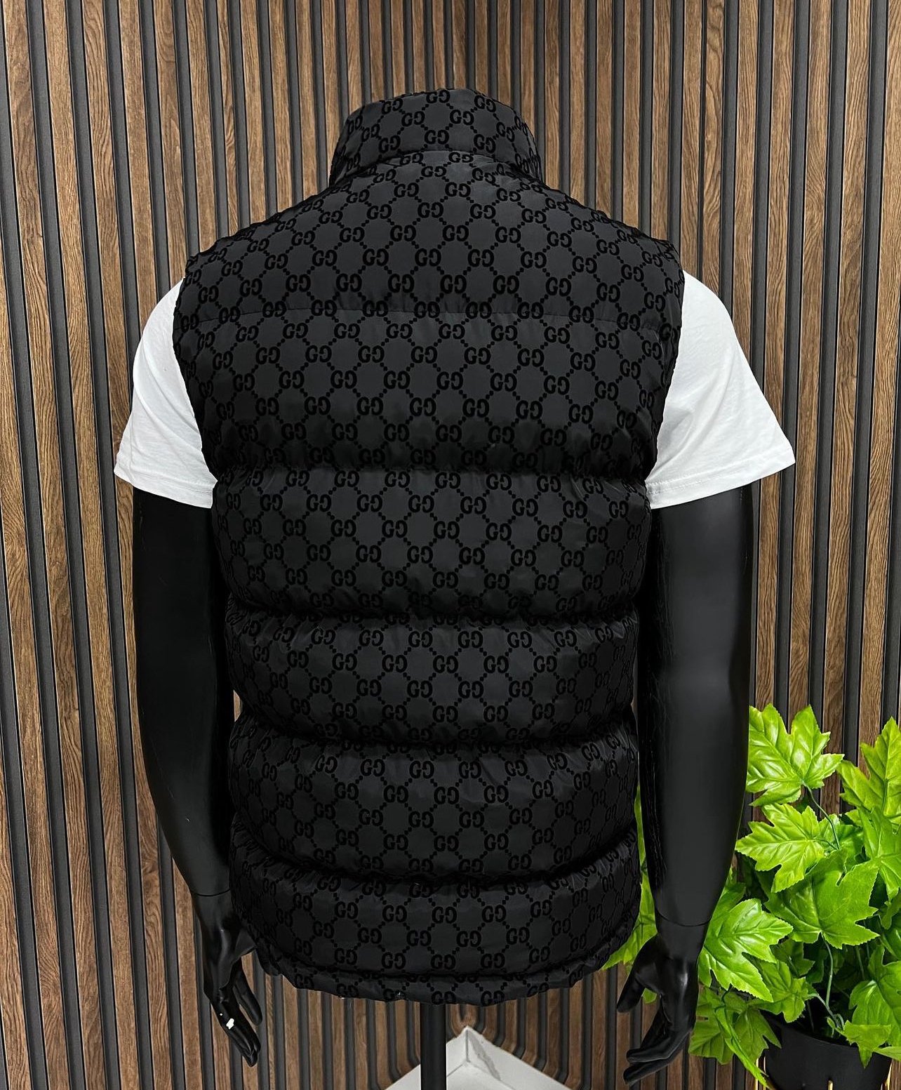 Highest Quality Letter Design Black Vest, Luxury Vest for Men , Fashion Vests