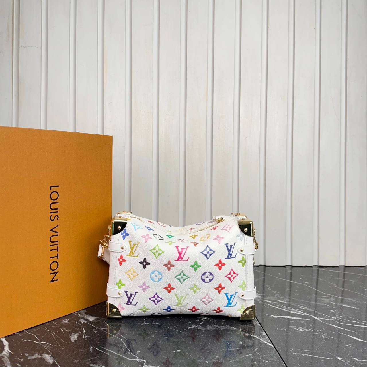 Highest Quality LV x TM Side Trunk MM Luxury Designer Bags