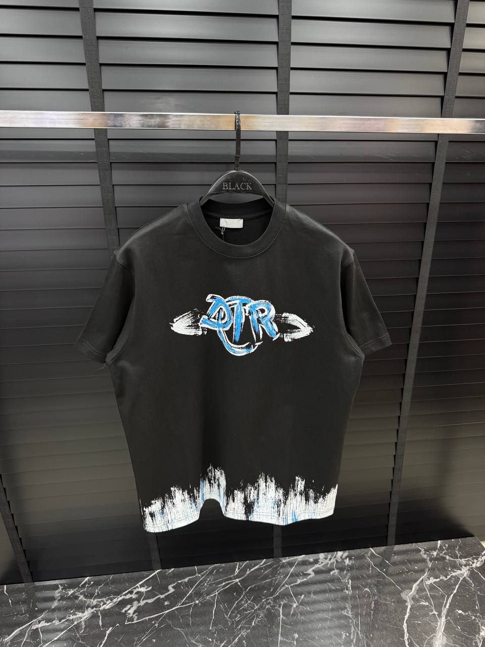 A+++ Quality %100 Cotton Luxury Designer Tshirts - Black