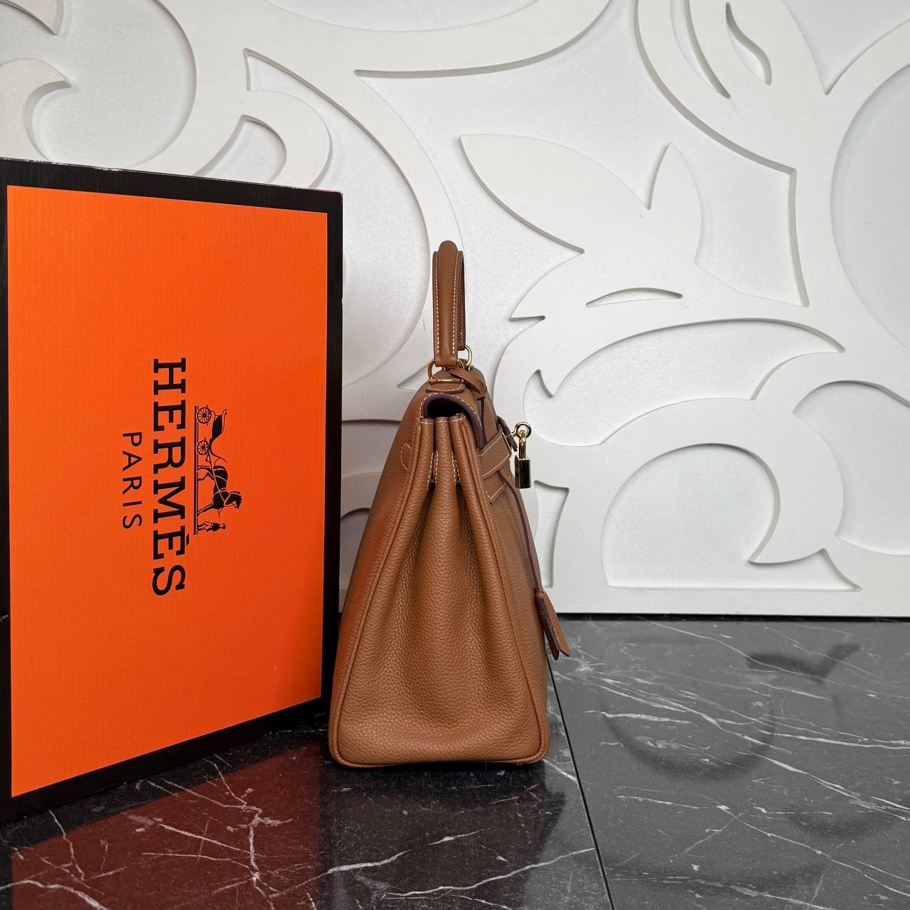  Kelly Bag 28 cm Genuine Leather Bags, Luxury Fashion Bags
