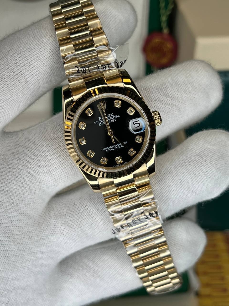 A+++ Quality Sapphire Glass AUTOMATIC 31MM Women Luxury Watches - Model 14