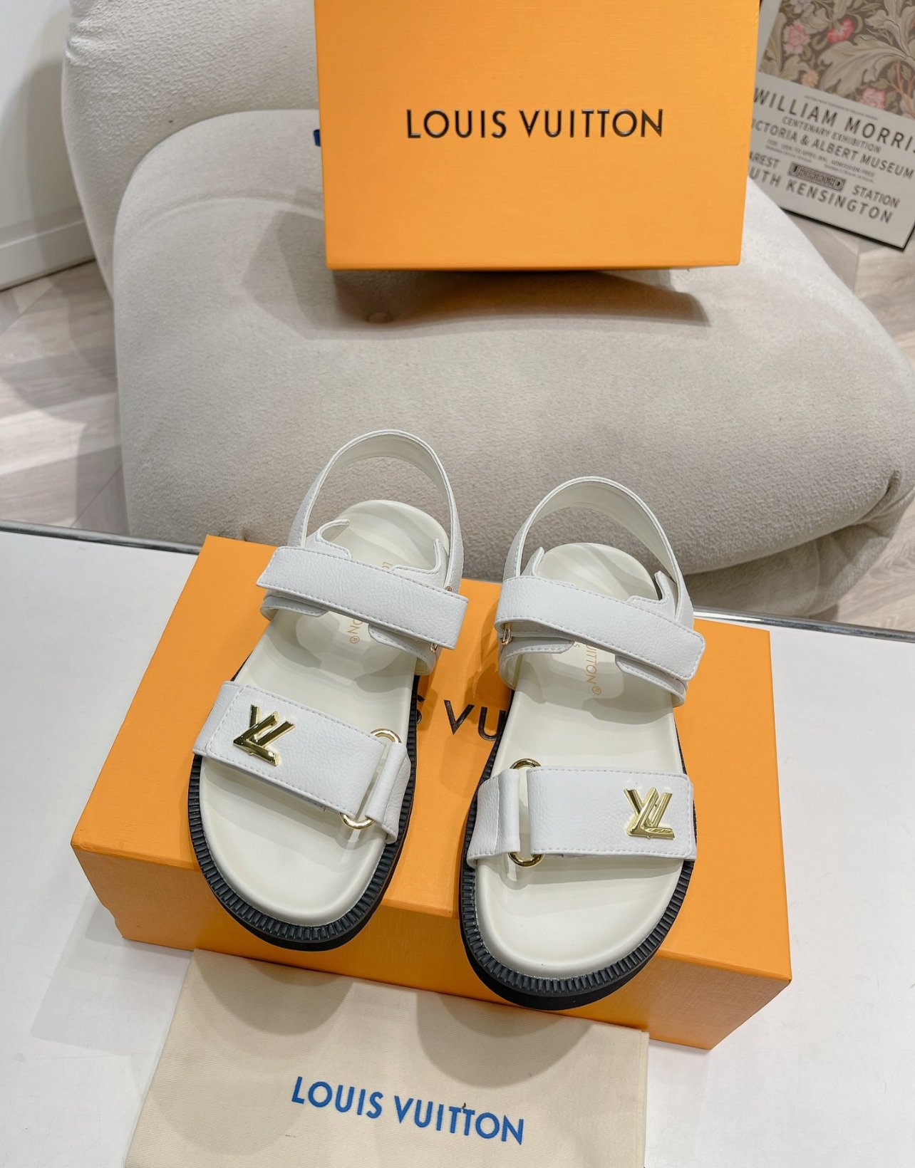 A+++ Quality Luxury Designer Leather Sandals - Model 5