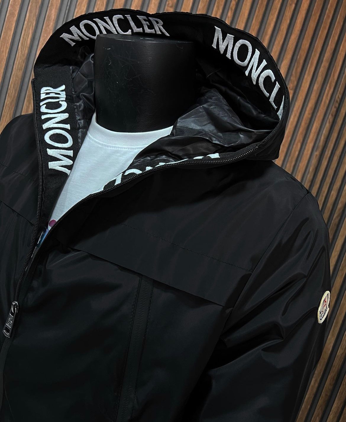 Highest Quality Black Letter Model RainCoat, Waterproof Raincoats, Luxury Coats, Fashion Raincoats