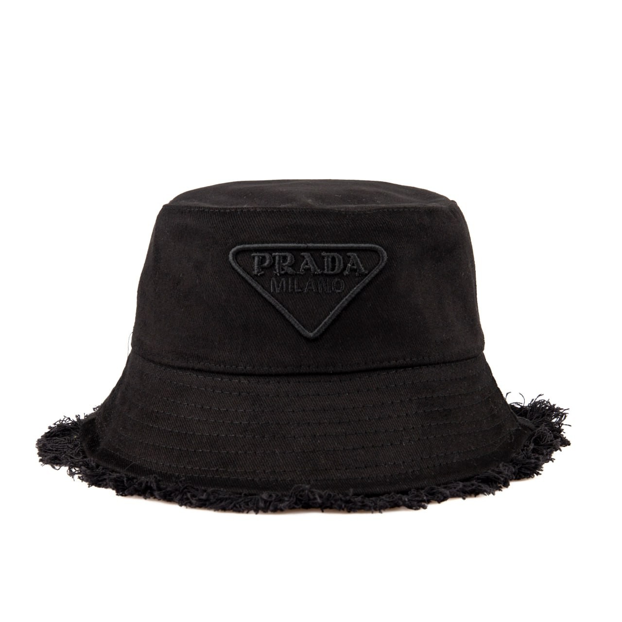 LUXURY BUCKET HATS, FASHION CAPS - Black