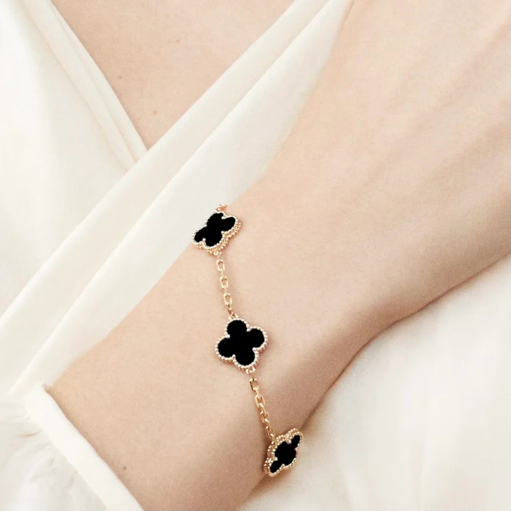 Highest Quality 18K Gold Plated Clover Set