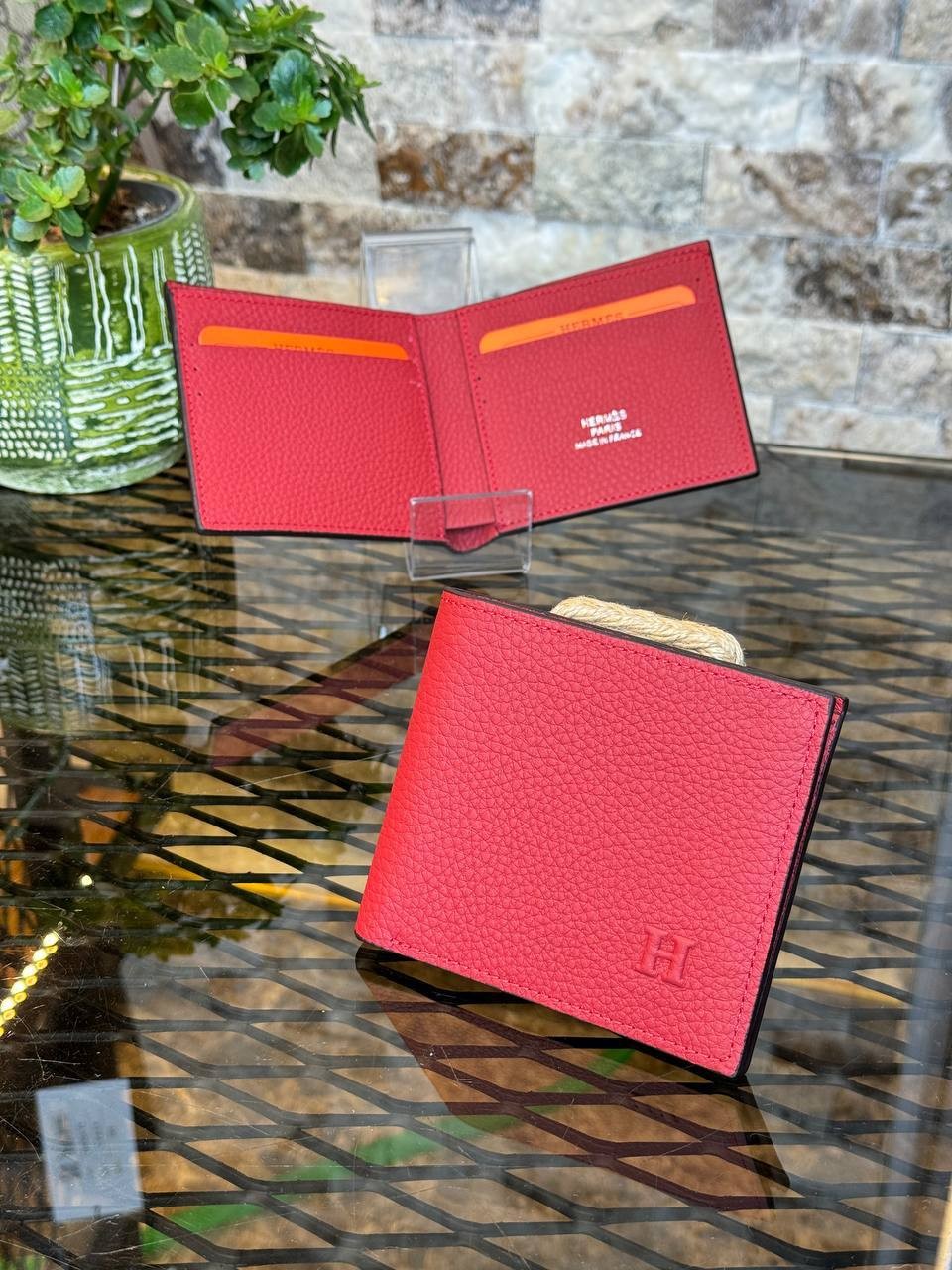 Highest Quality Leather Wallets, Luxury Fashion Wallets - Red