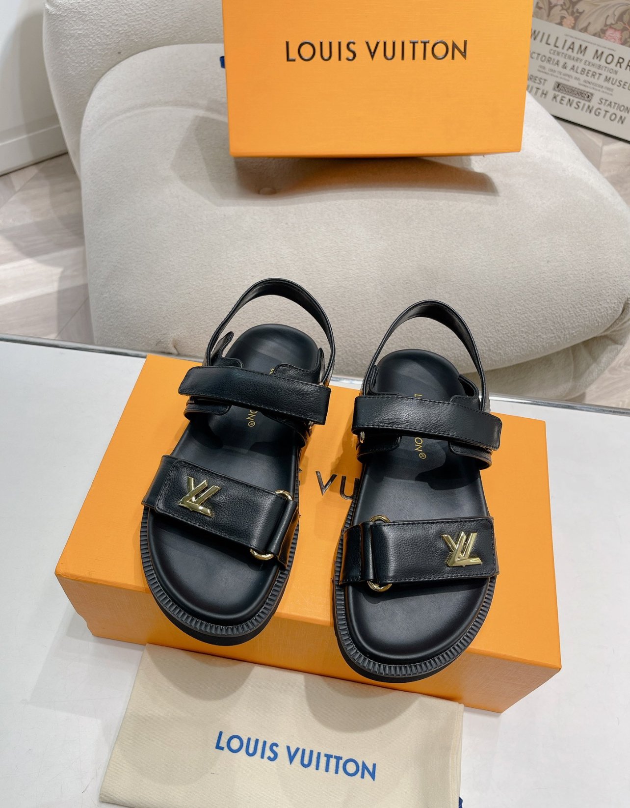 A+++ Quality Luxury Designer Leather Sandals - Model 3