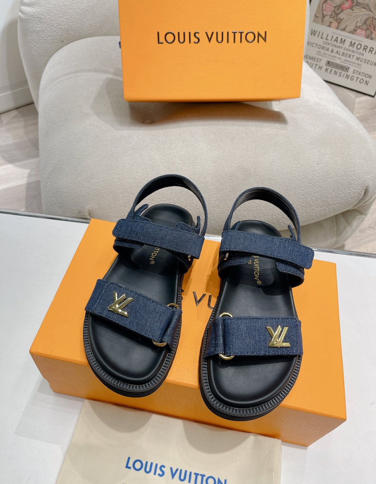 A+++ Quality Luxury Designer Leather Sandals - Model 6