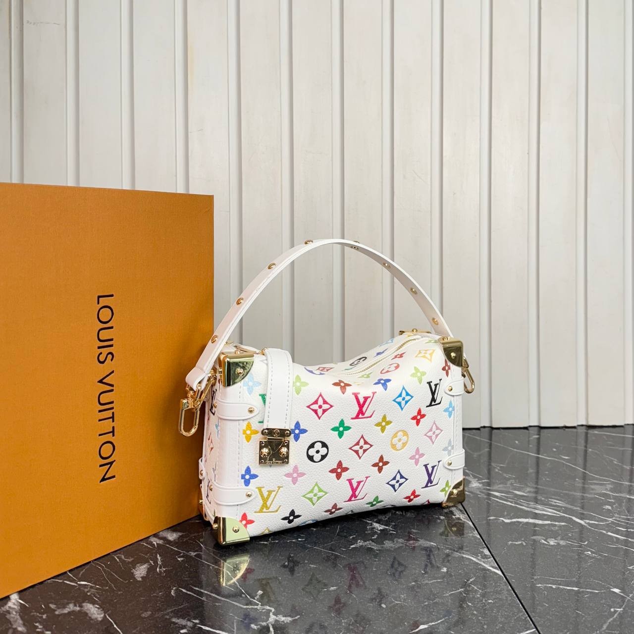 Highest Quality LV x TM Side Trunk MM Luxury Designer Bags