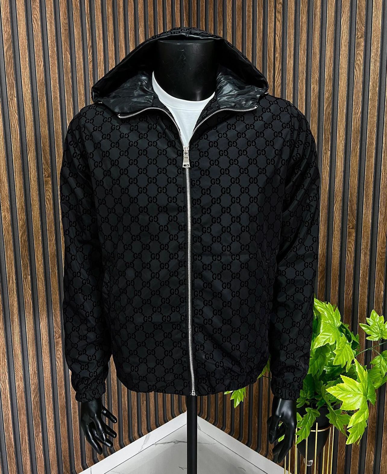 Highest Quality Black Raincoat, Waterproof Raincoats, Fashion Jackets, Luxury Raincoat