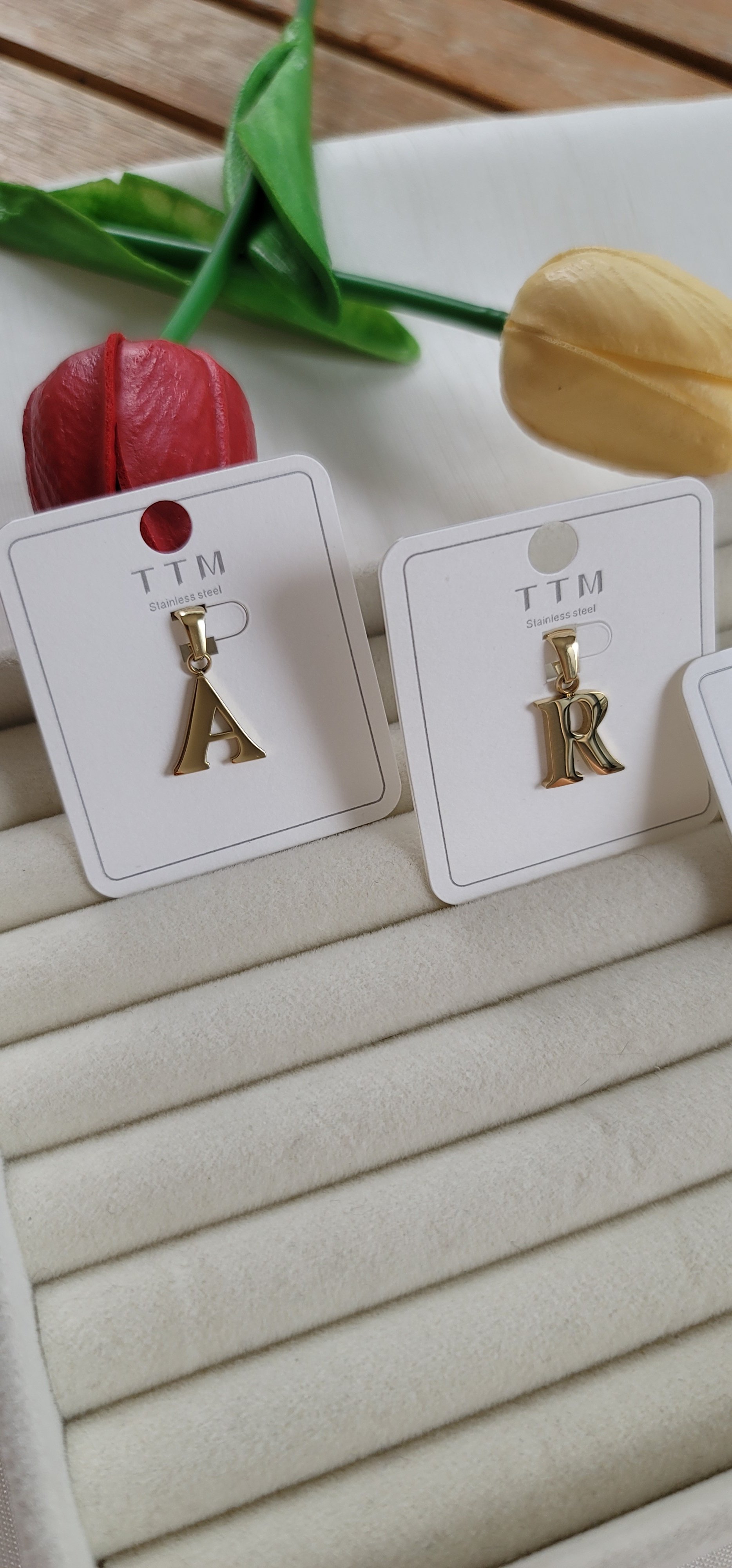 Vip 14k harf kolye ucu
