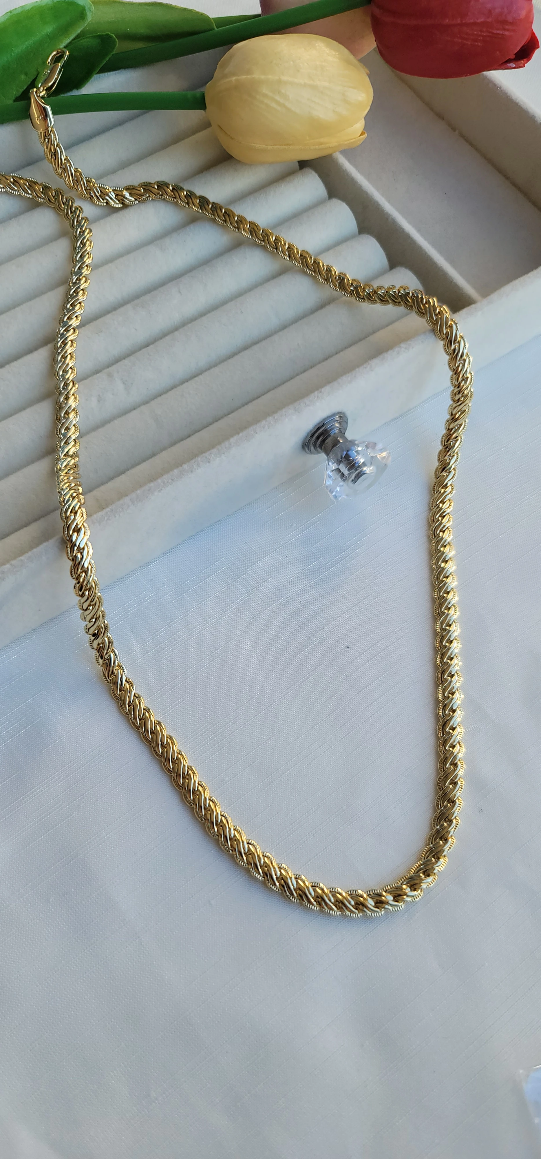 Xuping kuyumcu model örgü kolye