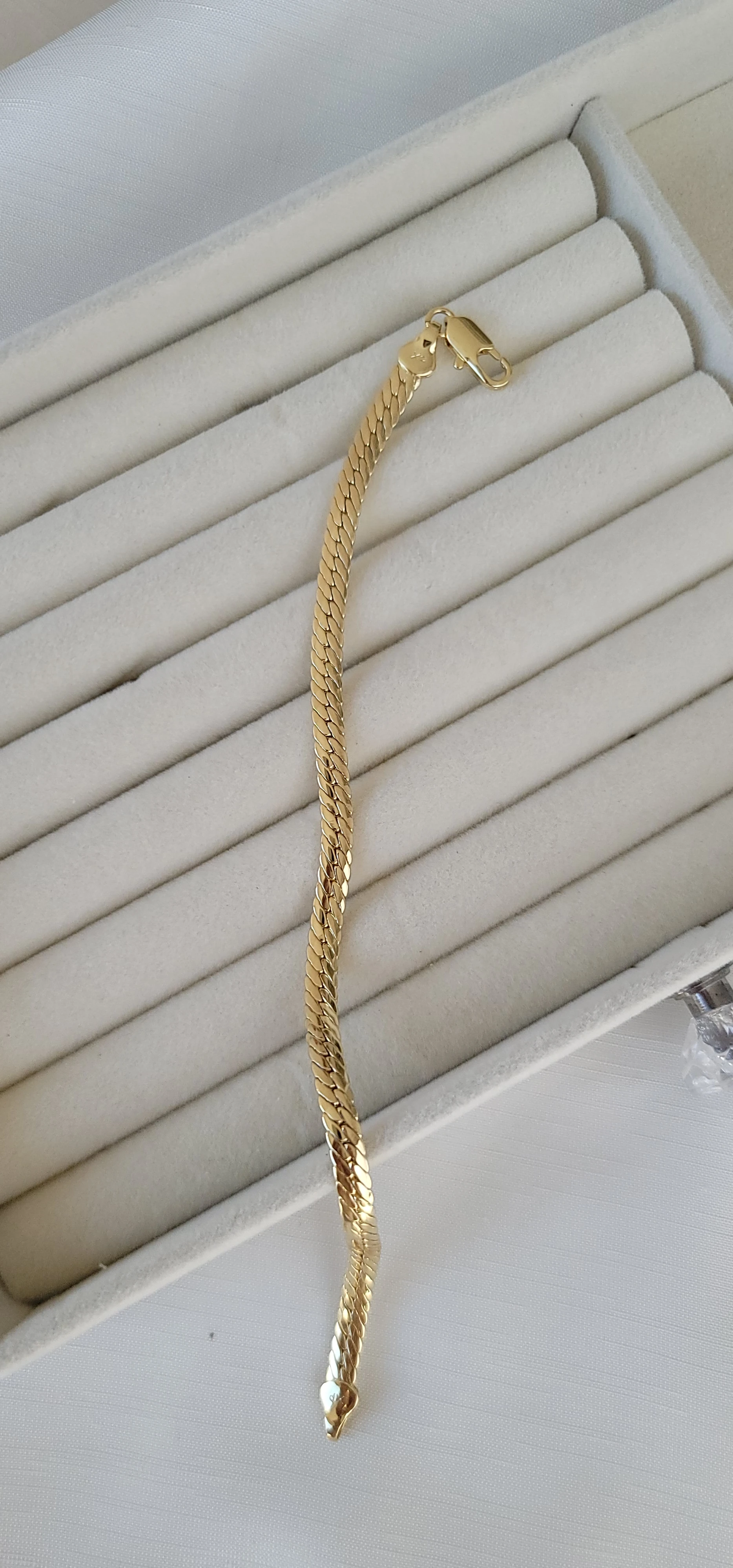 Xuping ezme örgü zincirbileklik