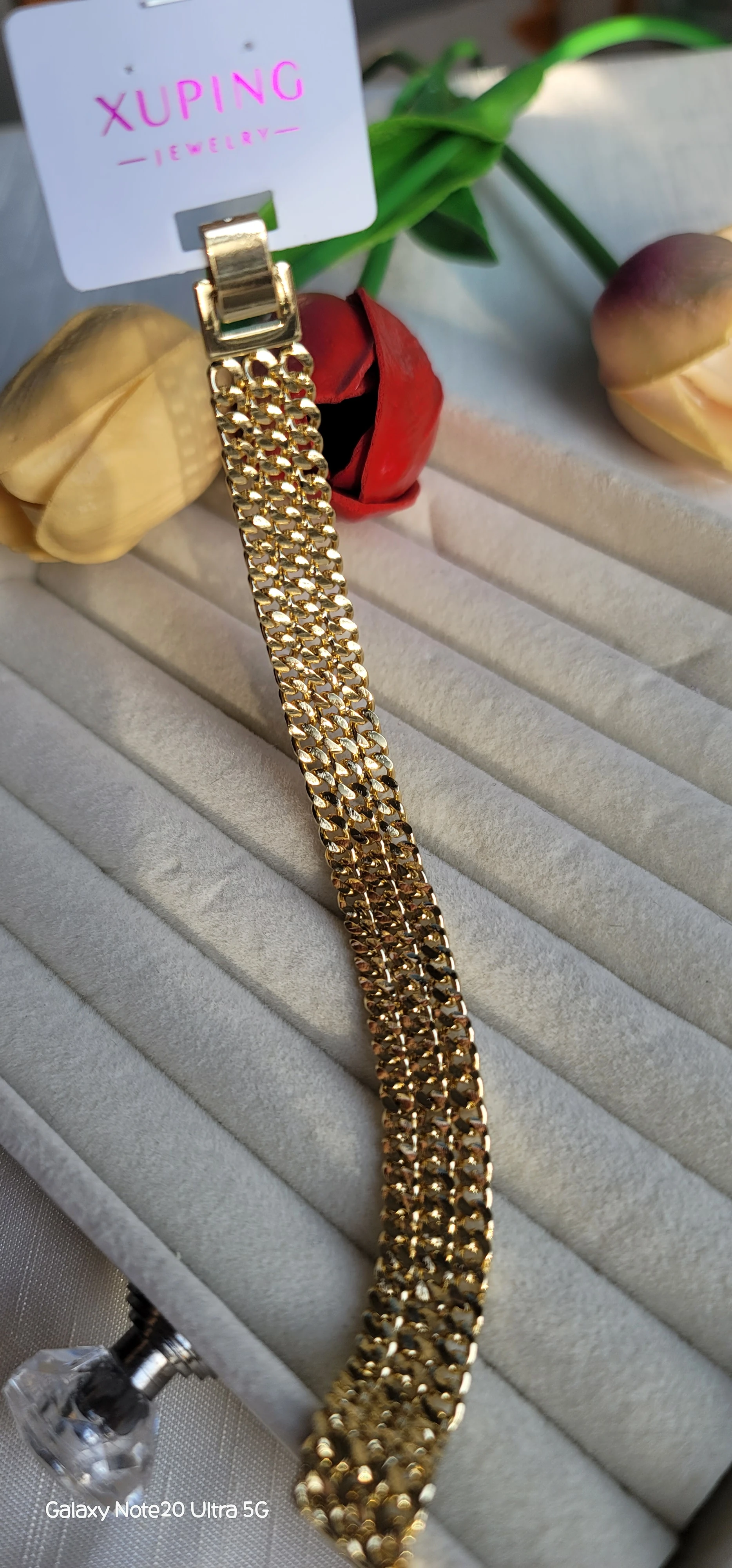 Xuping üç zincir bileklik