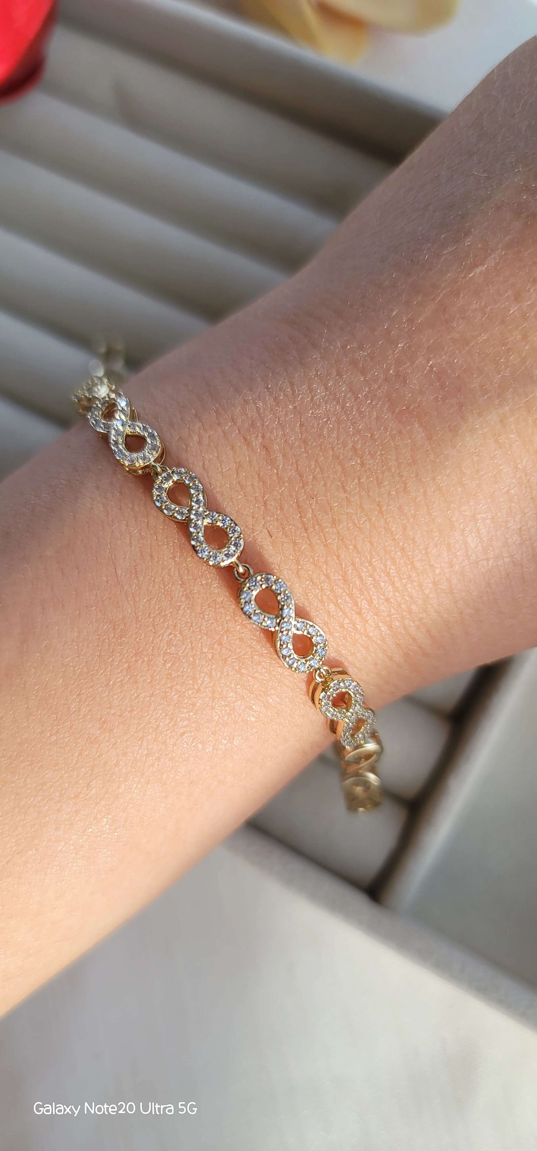 Xuping taşlı sonsuzluk bileklik