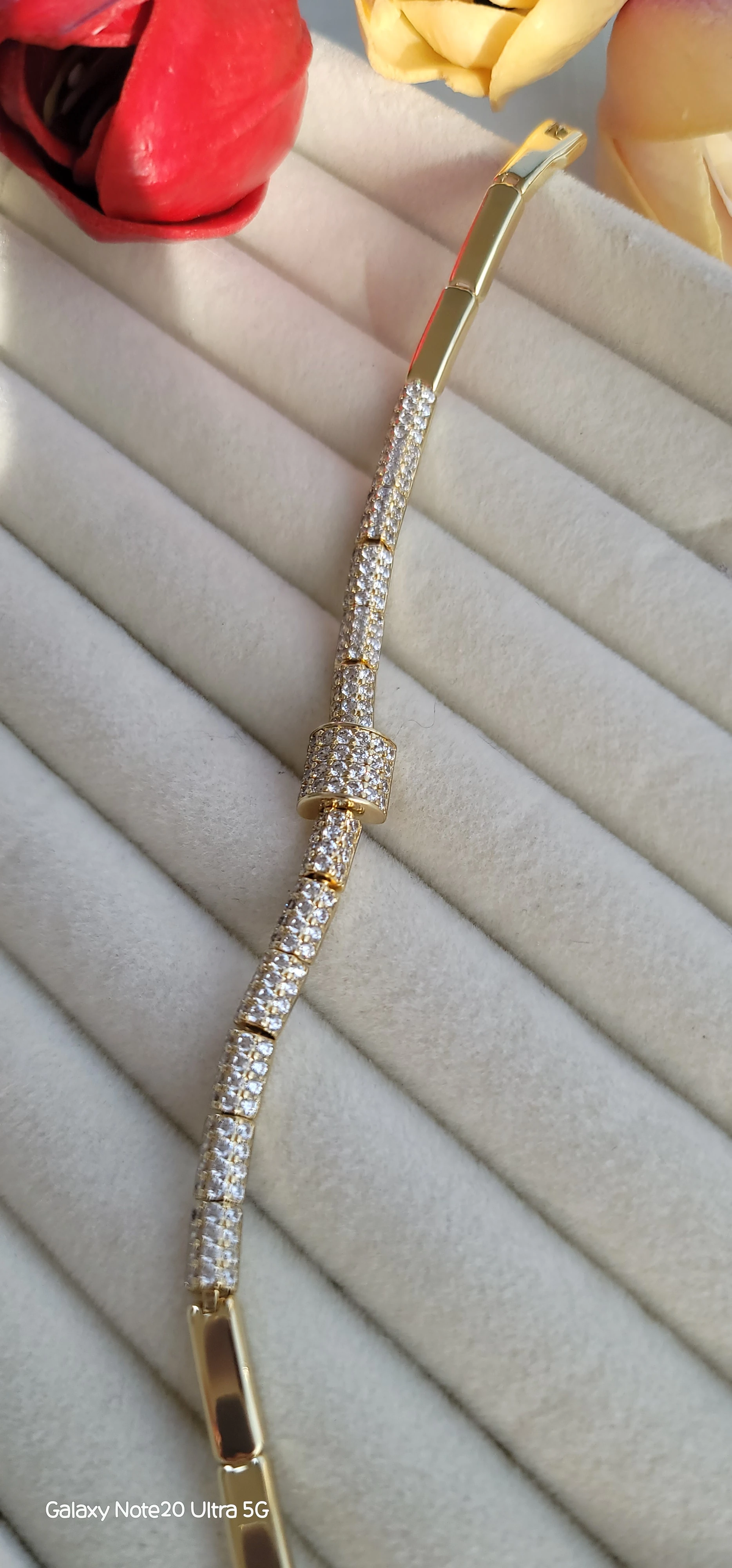 Xuping 14k taşlı bileklik