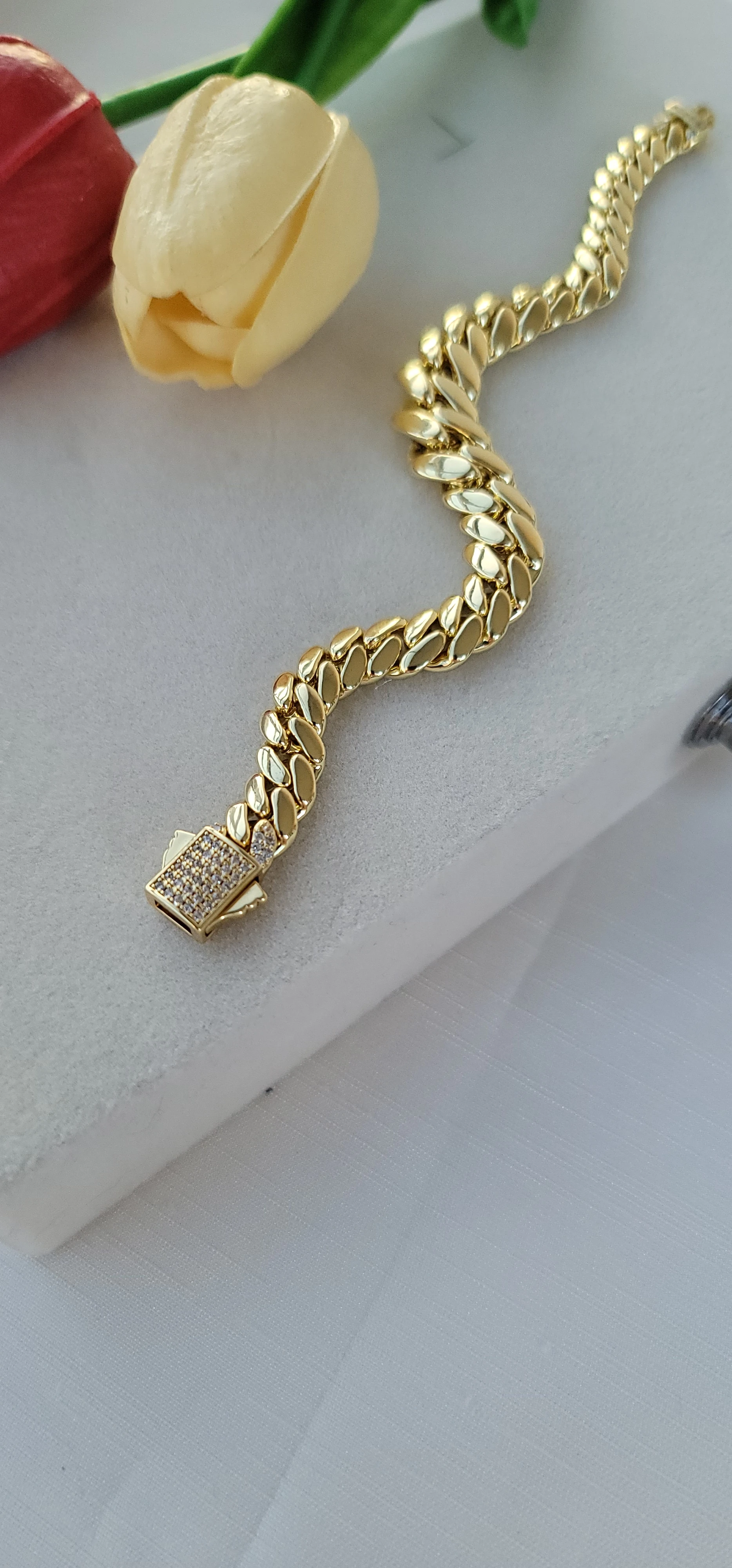 Vip 14 k kaplama gurmet bileklik