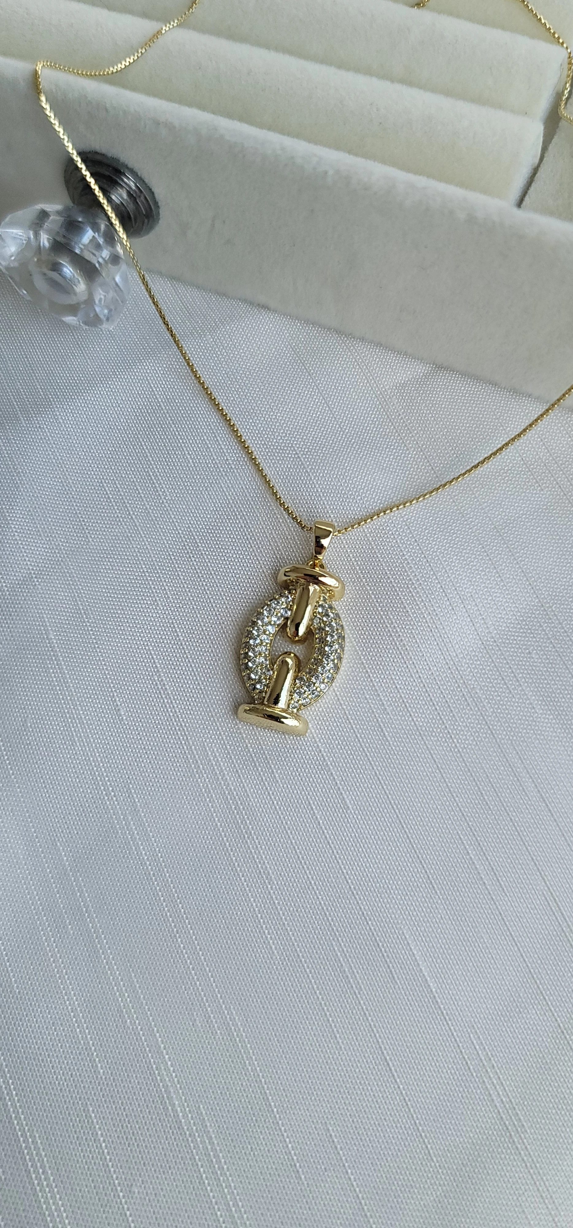 Xuping taşlı kolye