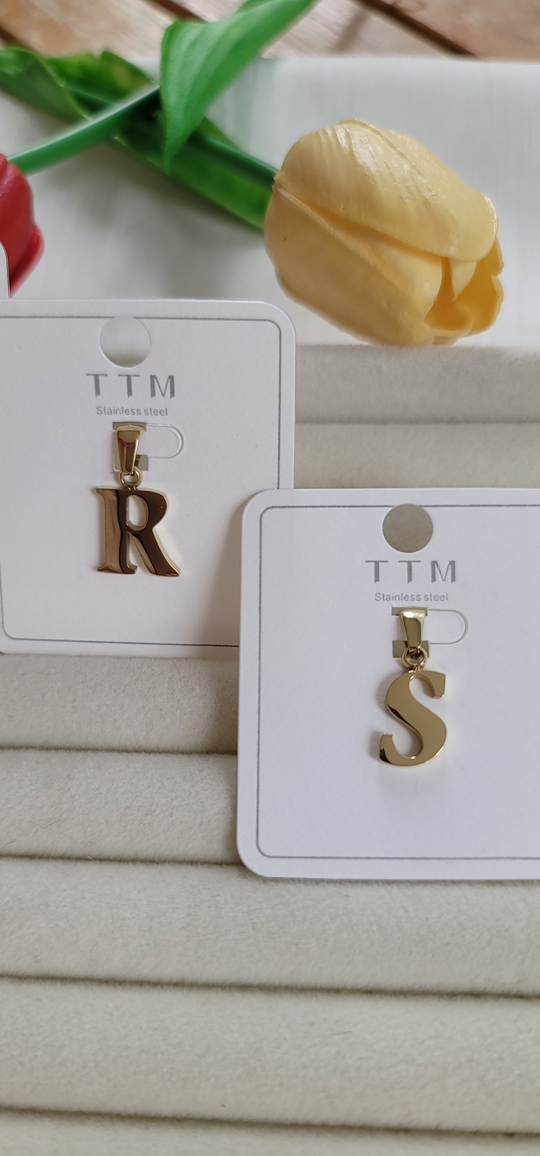 Vip 14k harf kolye ucu