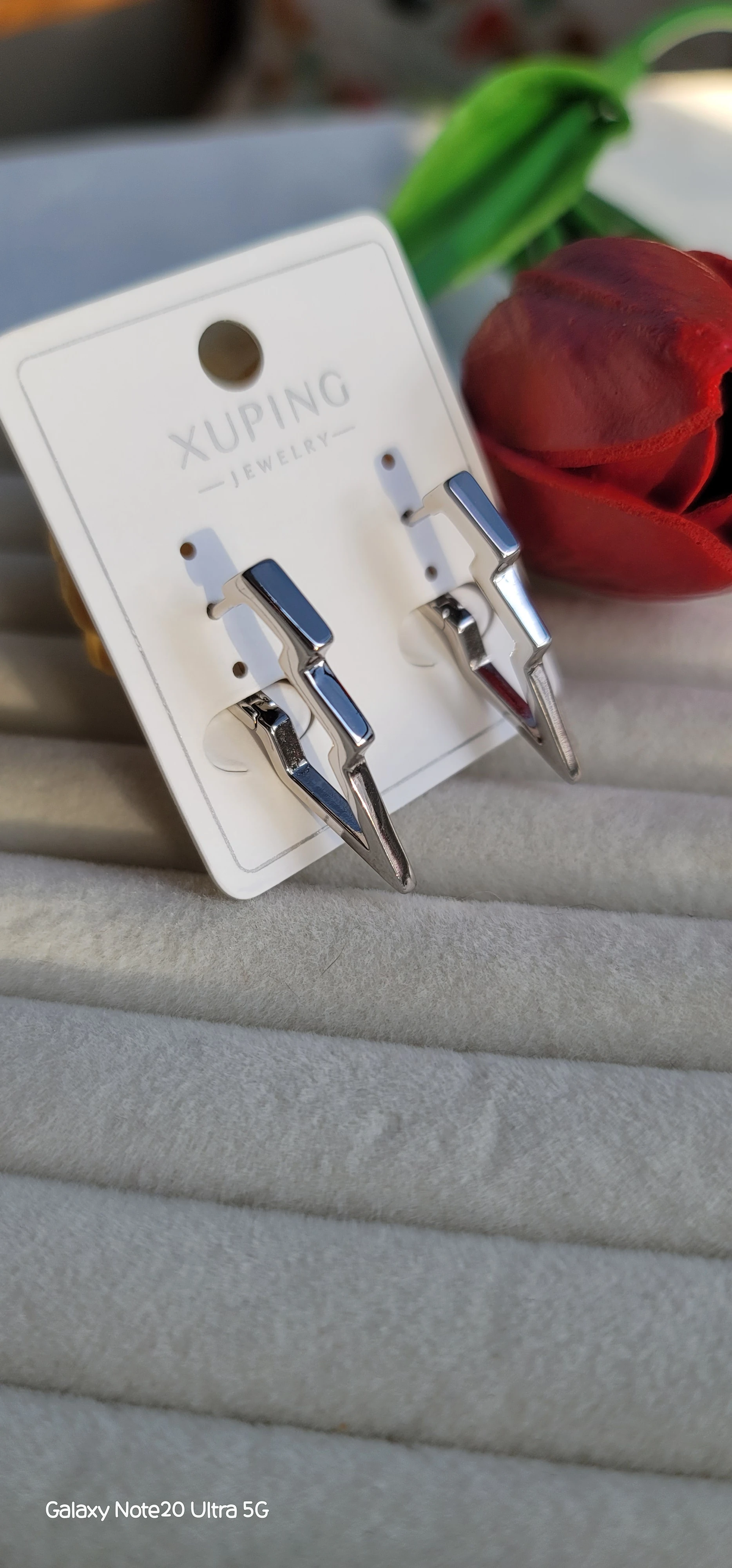 Xuping silver şimşek küpe