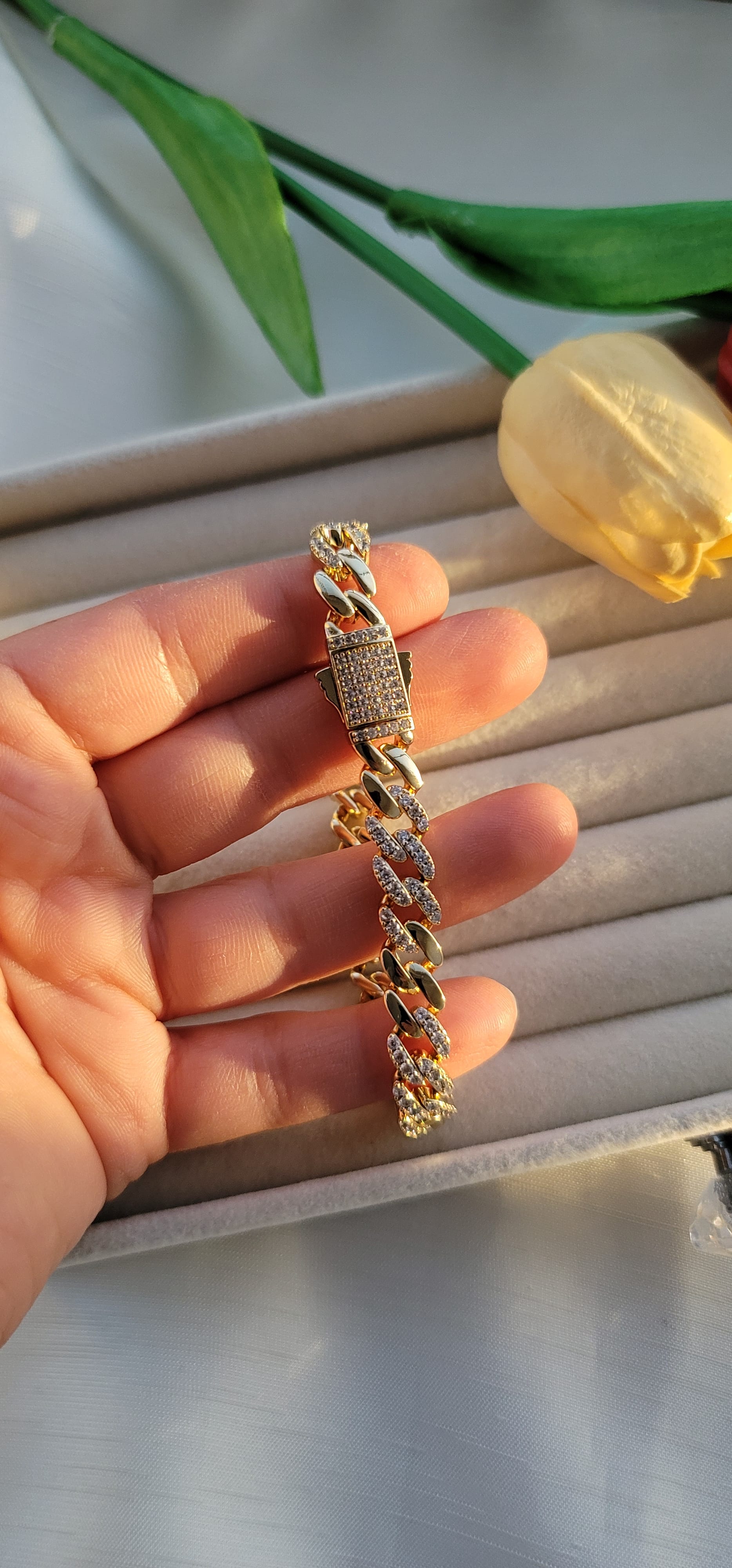 14k vip 6mm gurmet bileklik