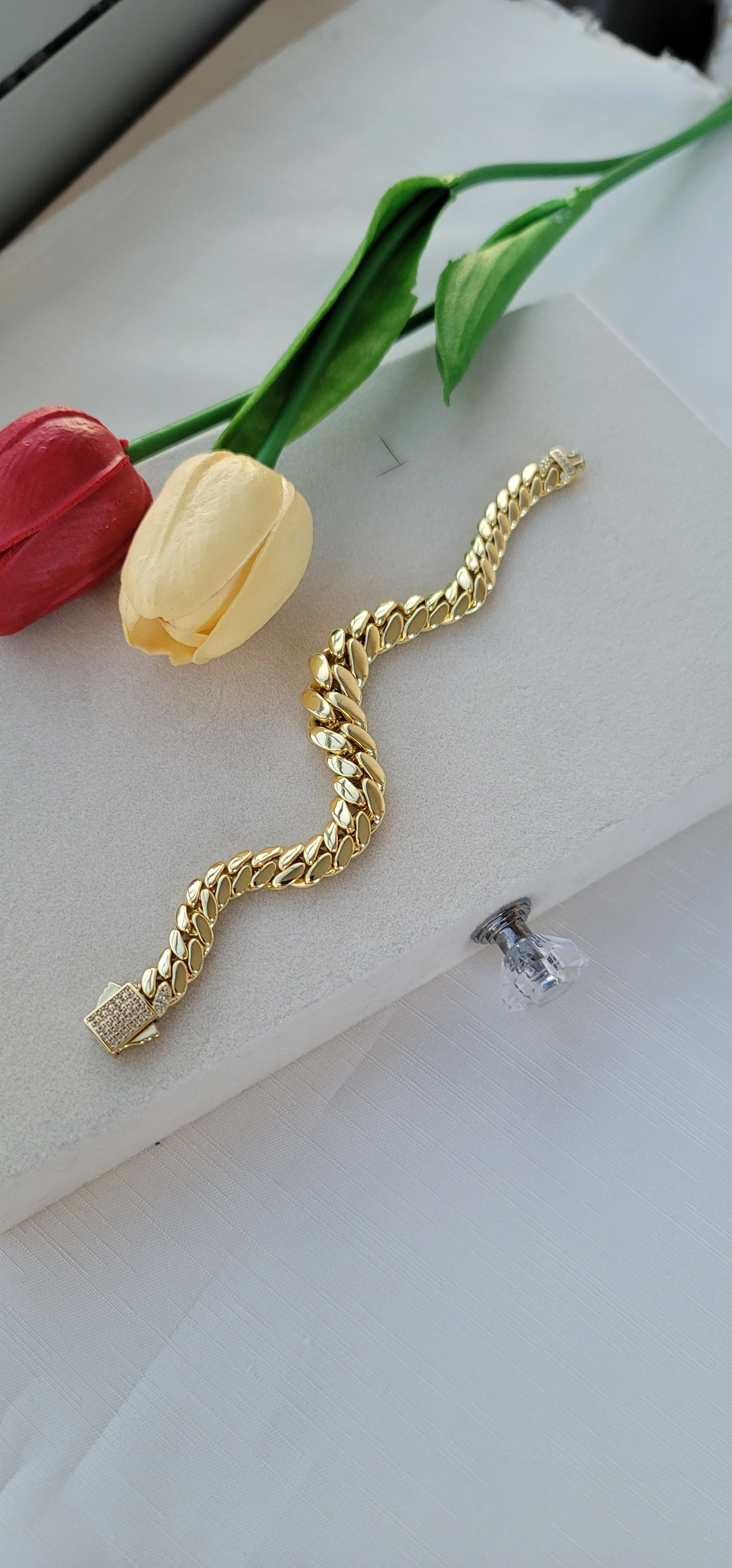 Vip 14 k kaplama gurmet bileklik